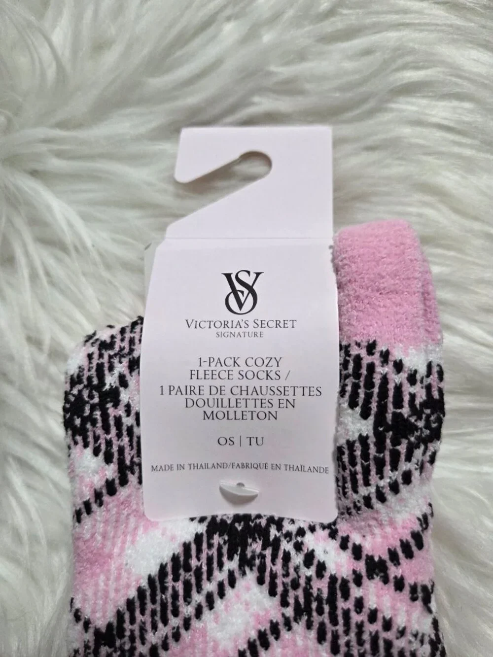 Victoria's Secret Plush Gripper Socks